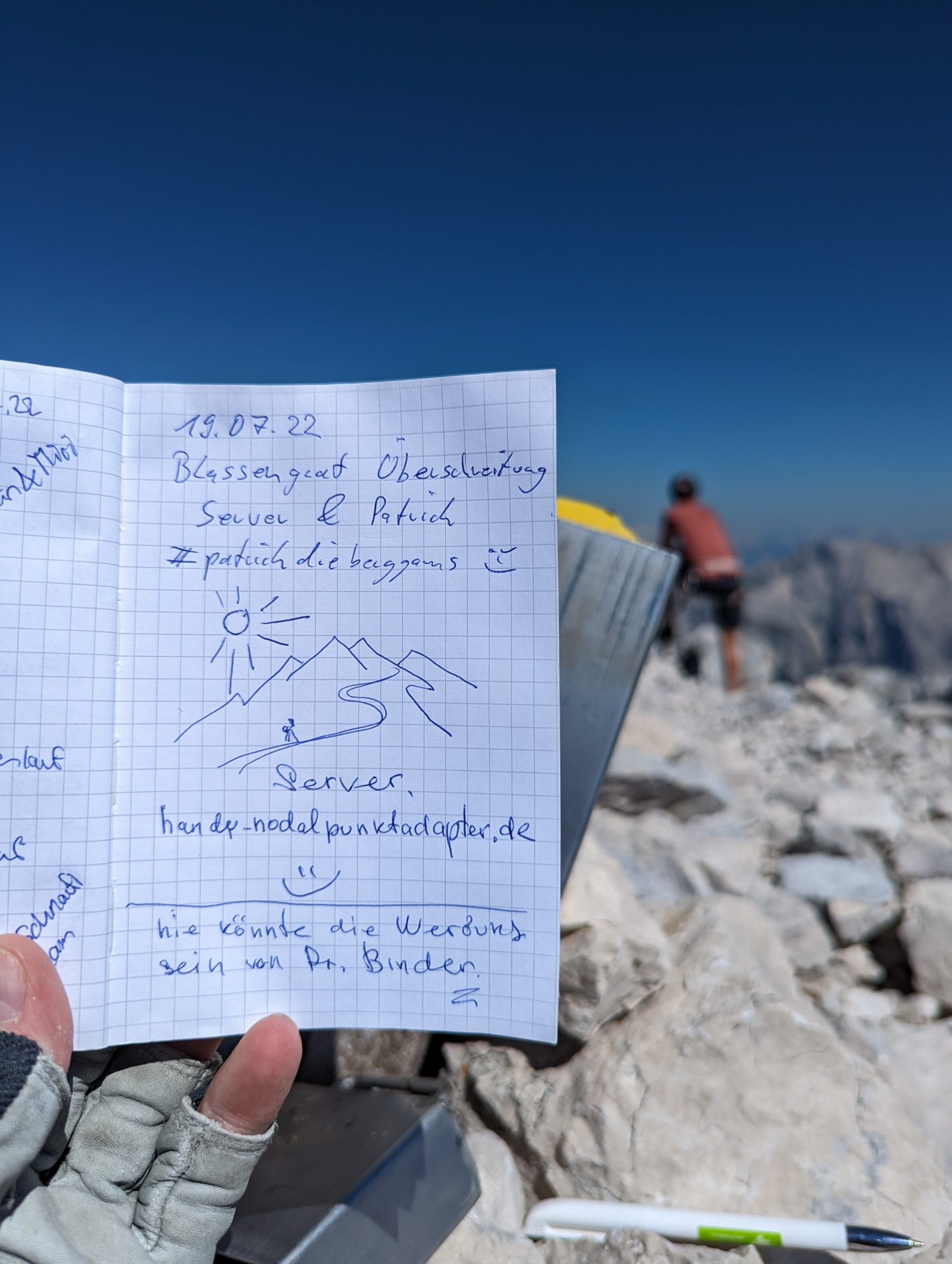 img/PXL_20220719_133722712-7.jpg - Luftige Kletterei über dem Grieskar | Wetterstein