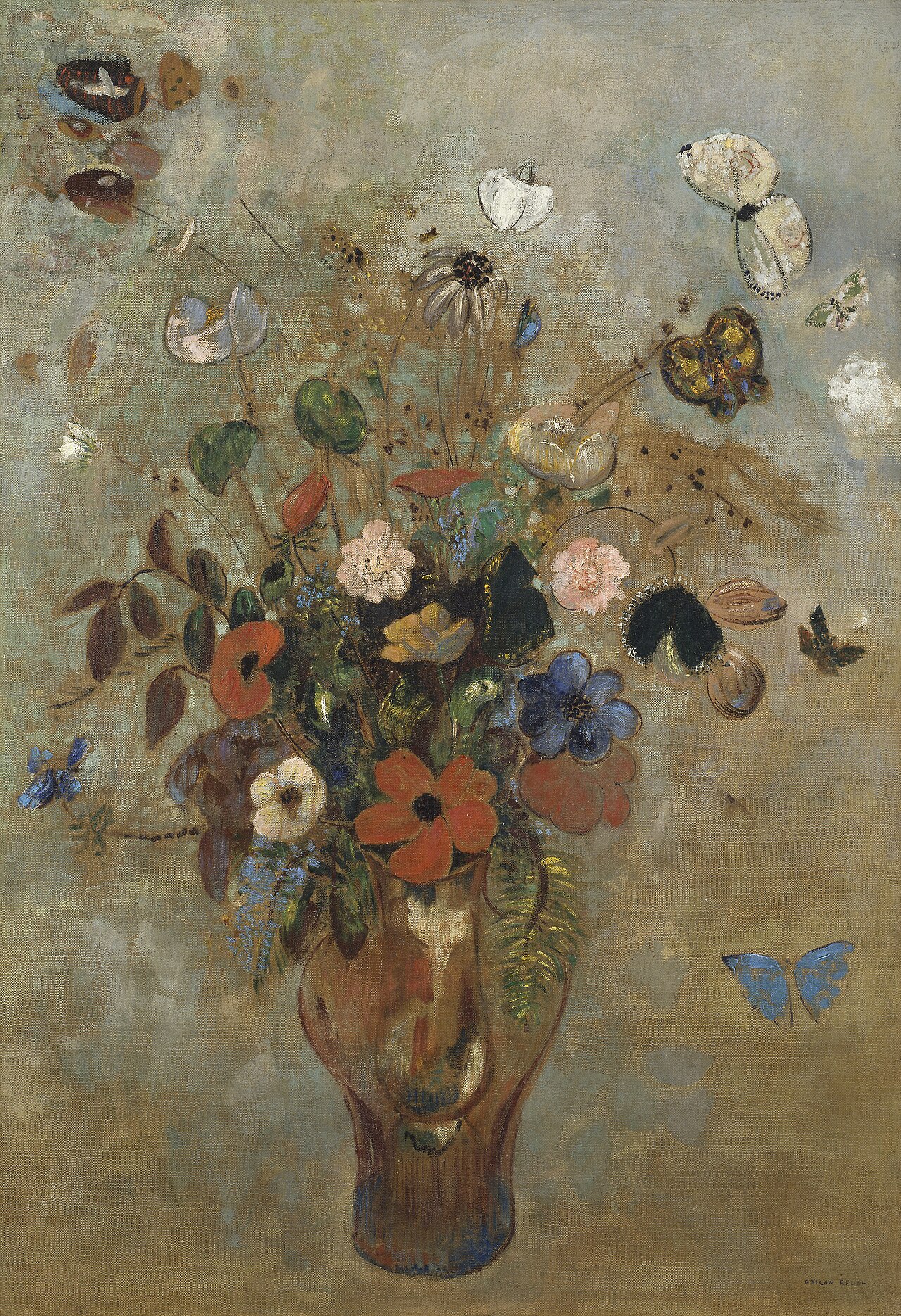 Blumen im Krug